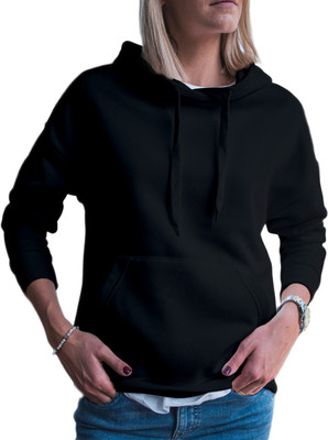 nexy Full Sleeve Solid Women Sweatshirt