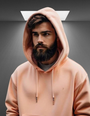 DAPPERS THREADS Solid Round Neck Casual Men Pink Sweater