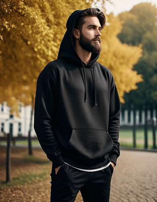 BoldTee Full Sleeve Solid Men Sweatshirt