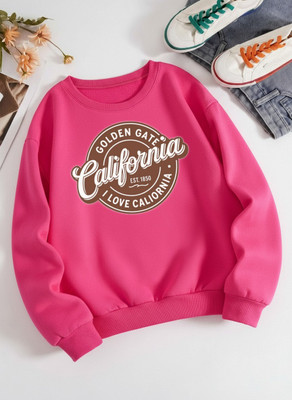 MAJESTIC FASHION Solid Round Neck Casual Women Pink Sweater