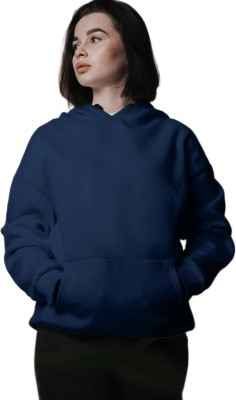 HOC Full Sleeve Solid Women Sweatshirt