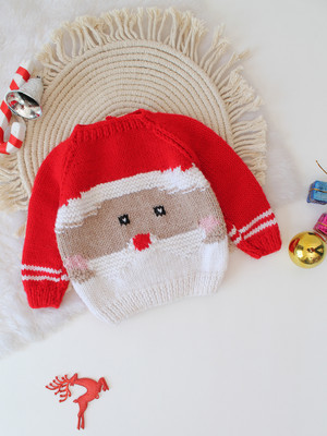 Woonie Colorblock Round Neck Casual Baby Boys & Baby Girls Multicolor Sweater