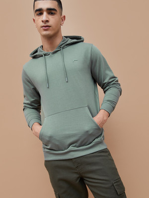 Fame Forever by Lifestyle Solid Round Neck Casual Men Grey Sweater