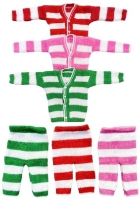 L FASION Colorblock V Neck Party Baby Boys & Baby Girls Pink, Green, Red Sweater