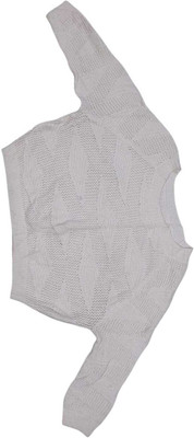 PRIDE SALES Solid Casual Women White Sweater