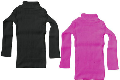 MTI FAASHION Solid High Neck Casual Baby Boys & Baby Girls Multicolor Sweater