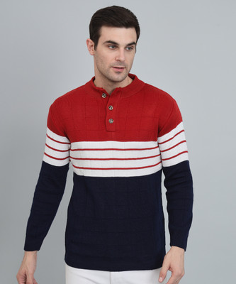 WILLEY Full Sleeve Self Design Men Sweatshirt