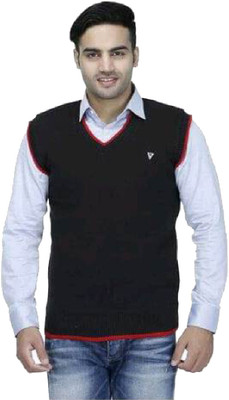 Bhagwati Creation Solid V Neck Casual Men Multicolor Sweater