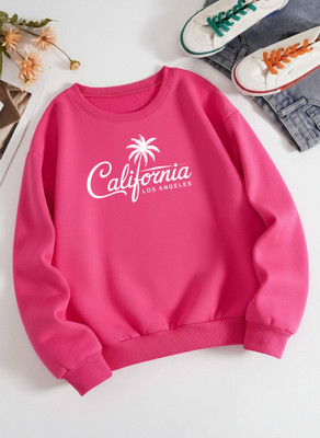 MAJESTIC FASHION Solid Round Neck Casual Women Pink Sweater