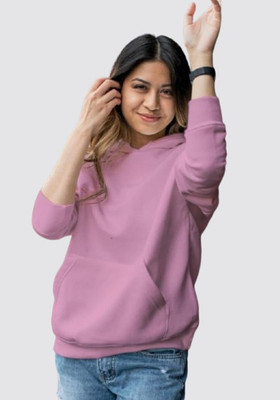 Ashkart Full Sleeve Solid Women Sweatshirt