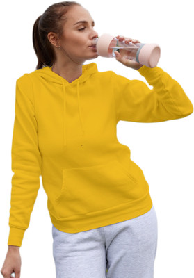 Xsware Full Sleeve Solid Women Sweatshirt
