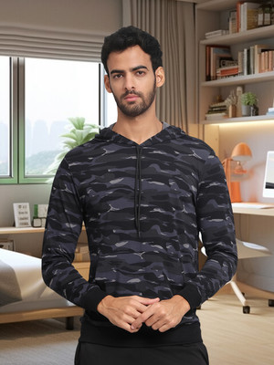 HouseOfCommon Full Sleeve Self Design Men Sweatshirt