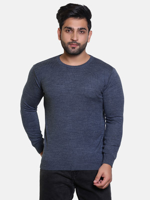 UGF Solid Round Neck Party Men Multicolor Sweater