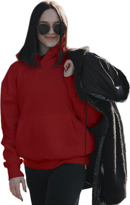 RS FASHION Full Sleeve Solid Women Sweatshirt