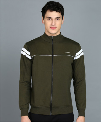 Adrenex Full Sleeve Color Block Men Sweatshirt