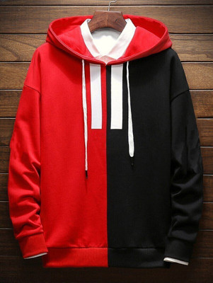 TAZO Full Sleeve Color Block Men Sweatshirt