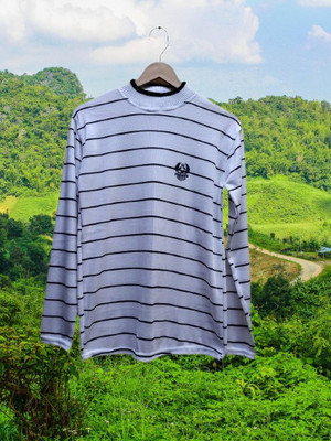 TIKI TEES FAB Full Sleeve Striped Men Sweatshirt