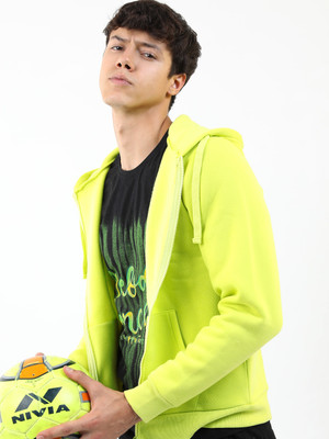 KETCH Full Sleeve Solid Men Reversible Sweatshirt