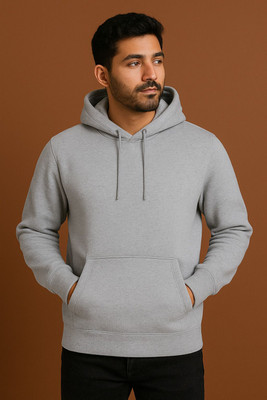 PrimeLinor Full Sleeve Solid Men Sweatshirt