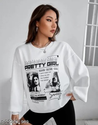 HouseOfCommon Full Sleeve Printed Women Sweatshirt