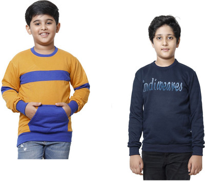 MT FASHION Full Sleeve Printed Boys Sweatshirt