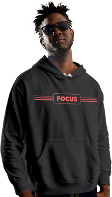 Fighterhero Full Sleeve Solid, Striped Men Sweatshirt