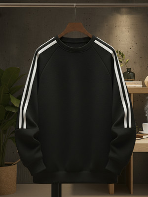FashionAndYOUTH Full Sleeve Striped Men Sweatshirt