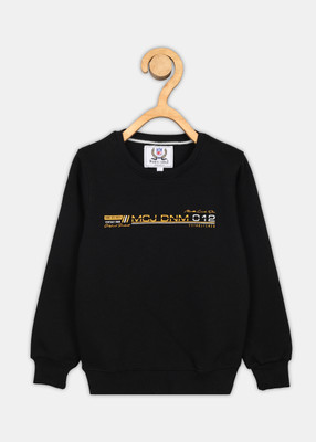 MONTE CARLO Full Sleeve Printed Boys Sweatshirt