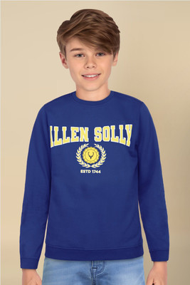 Allen Solly Full Sleeve Printed Boys Sweatshirt