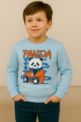 Revlup Full Sleeve Graphic Print Boys & Girls Sweatshirt