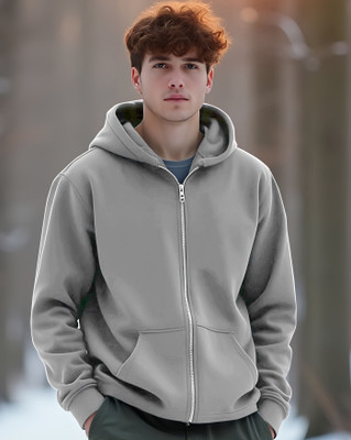 ENITOR Full Sleeve Solid Men Sweatshirt