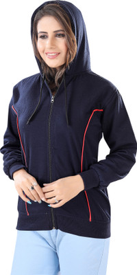 BAILEY SELLS Full Sleeve Solid Women Jacket