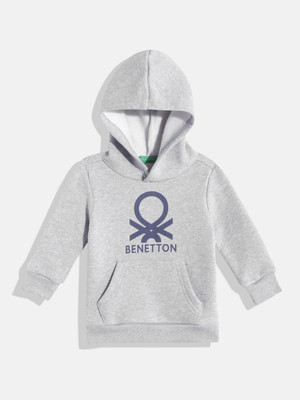 United Colors of Benetton Full Sleeve Printed Baby Boys Sweatshirt