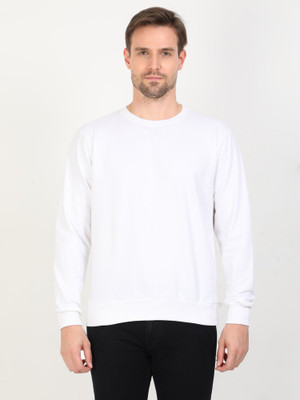 Ravi creations Full Sleeve Solid Men Sweatshirt
