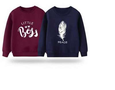 jpf Full Sleeve Printed Baby Boys & Baby Girls Sweatshirt