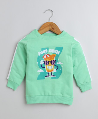 BUMZEE Full Sleeve Printed Baby Boys Sweatshirt