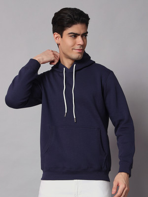OBAAN Full Sleeve Solid Men Sweatshirt