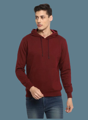 ynam Full Sleeve Solid Men Sweatshirt