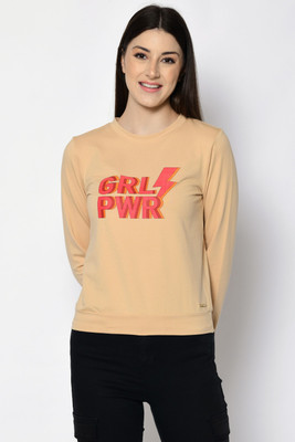 Fiorenza Full Sleeve Printed Women Sweatshirt