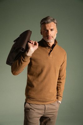 defacto Full Sleeve Solid Men Sweatshirt