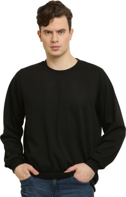 CANIDAE FASHION Full Sleeve Solid Men Sweatshirt