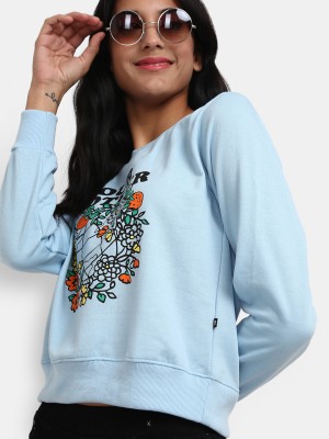 V-MART Full Sleeve Printed Women Sweatshirt