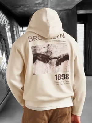 Jump Cuts Full Sleeve Printed Men Sweatshirt