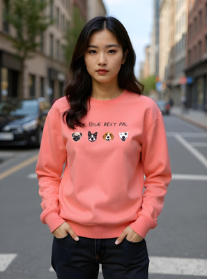FLYIND VOGUE OUTFIT Full Sleeve Printed Women Sweatshirt