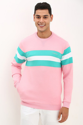 Allen Solly Full Sleeve Striped Men Sweatshirt