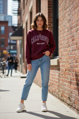 RVM ENTERPRISES Full Sleeve Printed Women Sweatshirt