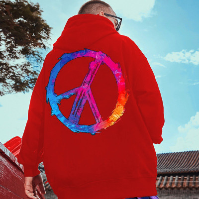 Povaxpo Full Sleeve Graphic Print Men Sweatshirt