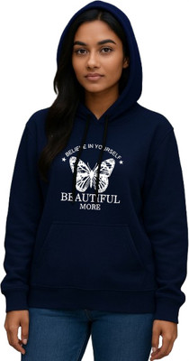 Wellvery Full Sleeve Printed Women Sweatshirt