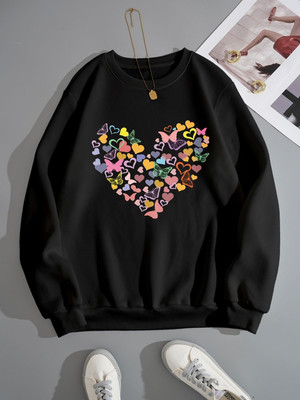 ERAWORLD Full Sleeve Graphic Print Women Sweatshirt