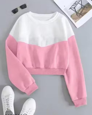 MYMUNI Full Sleeve Self Design Women Sweatshirt